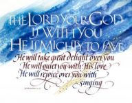 What A Mighty God we serve